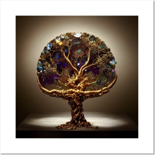 Yggdrasil World Tree of Life Posters and Art